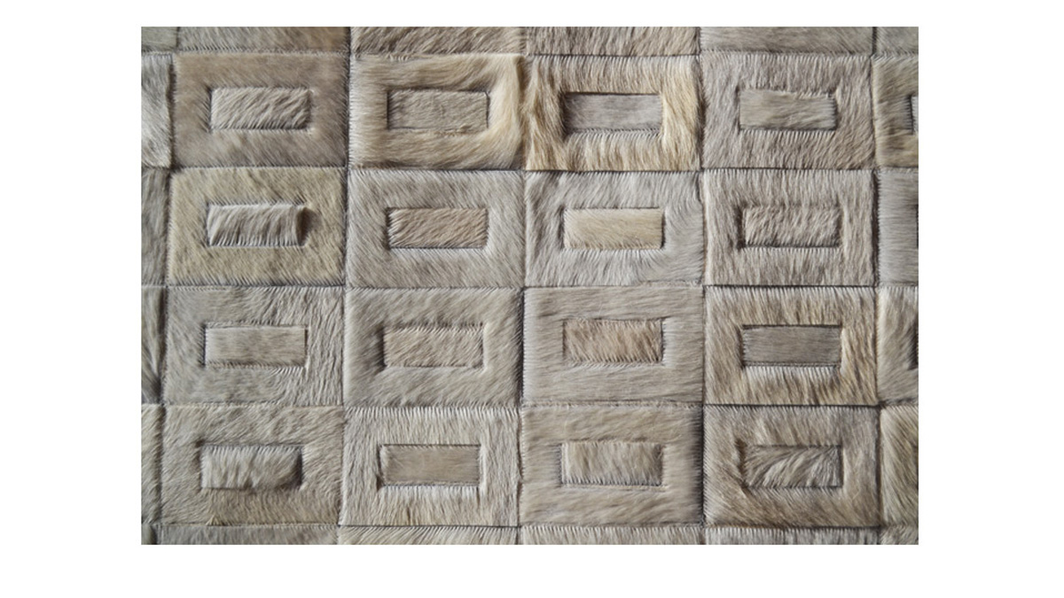 Hair on Hide Tango Design Panels for Wall Coverings