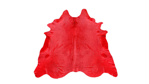 Dyed Red Cowhide - DC6