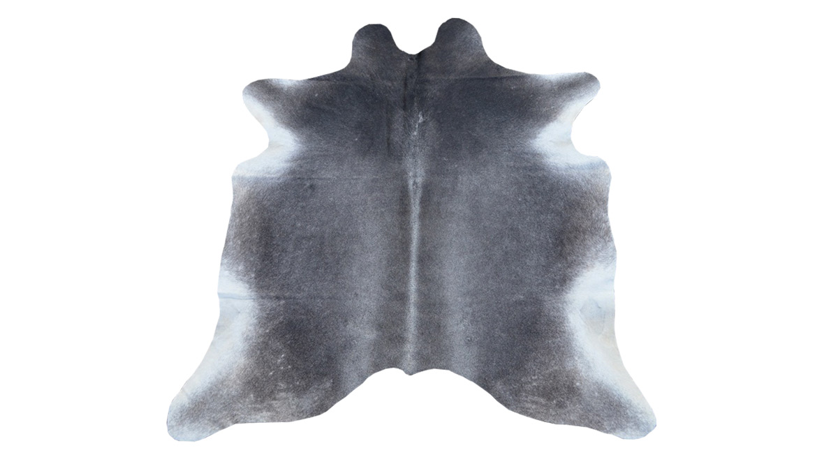 Iridescent Grey Cowhide - GC1