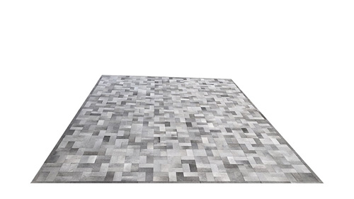 Grey Cowhide Rug - Chalten design - G7