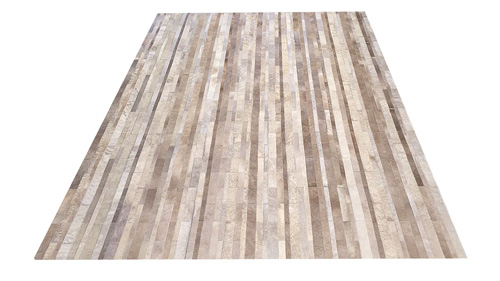 Desert Tones Stripes Hide Rug - Stripes Cowhide Rug – NC6