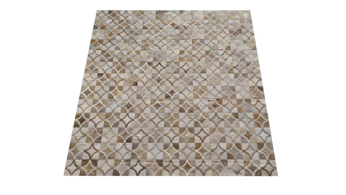 Desert Tones Hide Rug - Doral Luxor Design - NC25