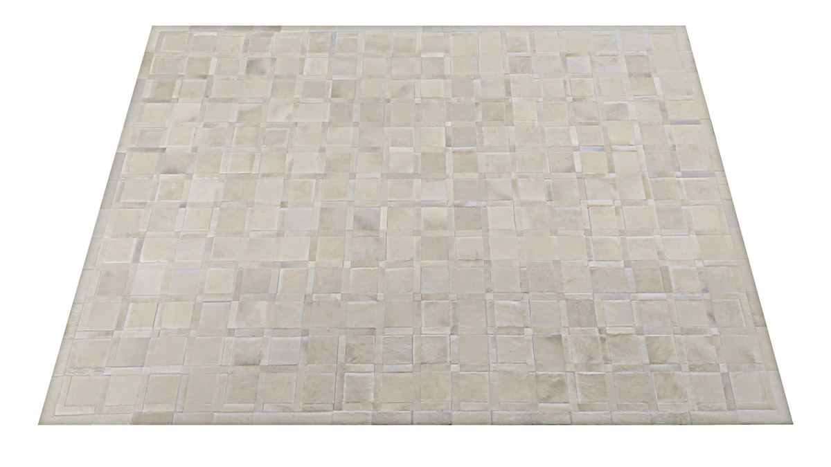 Off White Cowhide Rug - Frames design - patchwork cowhide rugs, off white cowhide rugs, custom cowhide rugs, oversized cowhide rugs